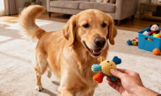 狗狗叼物训练全攻略：5步教狗狗学会叼东西听指令